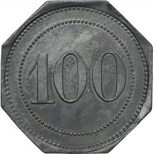 Hindenburg, Ludwigsglückgrube, 100 Pfennig