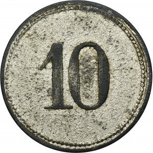 Hindenburg, Ludwigsglückgrube, 10 Pfennig