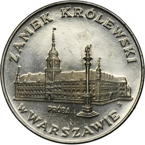 PRÓBA NIKIEL, 100 złotych 1974 Zamek Królewski w Warszawie