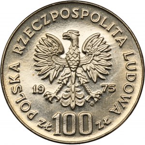 PRÓBA NIKIEL, 100 złotych 1975 Ignacy Jan Paderewski