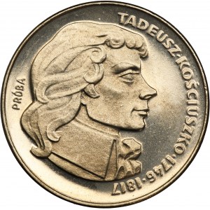 PRÓBA NIKIEL, 100 złotych 1976 Tadeusz Kościuszko