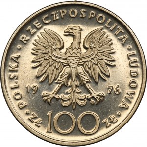 PRÓBA NIKIEL, 100 złotych 1976 Tadeusz Kościuszko