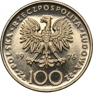 PRÓBA NIKIEL, 100 złotych 1976 Tadeusz Kościuszko