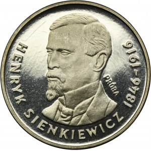 PRÓBA NIKIEL, 100 złotych 1977 Henryk Sienkiewicz