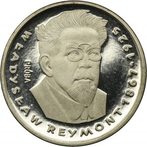 PRÓBA NIKIEL, 100 złotych 1977 Władysław Reymont