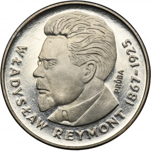 PRÓBA NIKIEL, 100 złotych 1977 Władysław Reymont