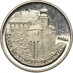 PRÓBA NIKIEL, 100 złotych 1977 Zamek Królewski na Wawelu