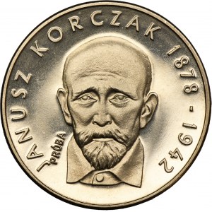 PRÓBA NIKIEL, 100 złotych 1978 Janusz Korczak