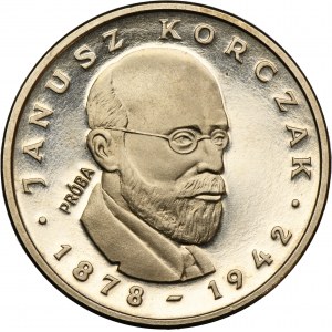 PRÓBA NIKIEL, 100 złotych 1978 Janusz Korczak