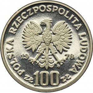 PRÓBA NIKIEL, 100 złotych 1978 Interkosmos, Pierwszy Polak w Kosmosie