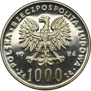 PRÓBA NIKIEL, 1.000 złotych 1984 Wincenty Witos