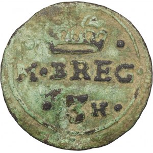 Silesia, Duchy of Liegnitz-Brieg-Wohlau, Johann Christian, 3 Heller Brieg undated - VERY RARE
