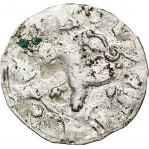 Silésie, Duché de Wrocław, Charles IV, Halerz Wrocław sans date - RARE