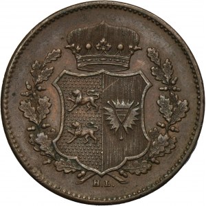 Germany, Duchy of Schleswig-Holstein, Christian VII, 1 Sechsling Altona 1850 TA