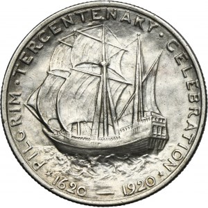 USA, 1/2 Dollar Denver 1920 D Pilgrim
