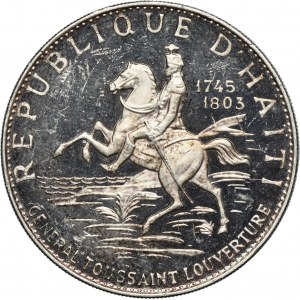 Haiti, Second Republic, 10 Gourdes Arezzo 1968 - Toussaint l'Ouverture