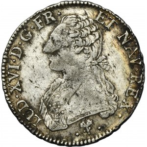 France, Louis XVI, Écu Bayonne 1784 L