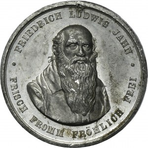 Medal Sixth Middle Rhine Gymnastics Festival in Hanau 1868