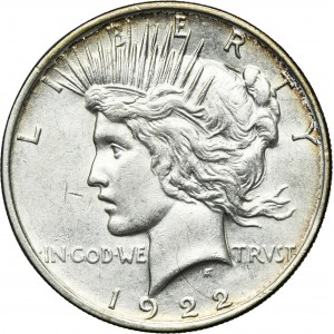 USA, 1 Dollar Denver 1922 D - Paix