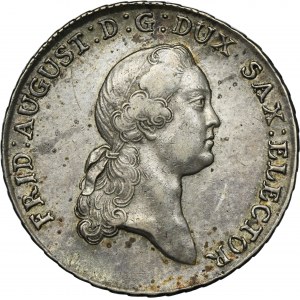 Germany, Kingdom of Saxony, Friedrich Augustus III, Thaler Dresden 1772 EDC