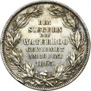Nemecko, Hannoverské kráľovstvo, George V, Hannoverský tolar 1865 B