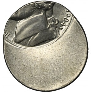 MINT ERROR, USA, 5 Cents Philadephia 1984 P