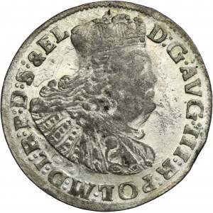 Augustus III of Poland, 6 Groschen Danzig 1763 REOE