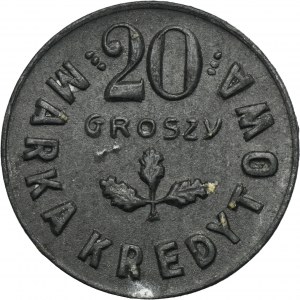 Soldiers Cooperative of the 50th Borderland Riflemen Regiment, 20 groszy Kowel