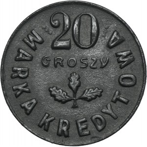 Coopérative de soldats du 50e régiment de fusiliers de la frontière, 20 groszy Kowel