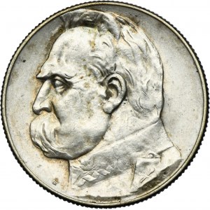 Piłsudski, 5 złotych 1938