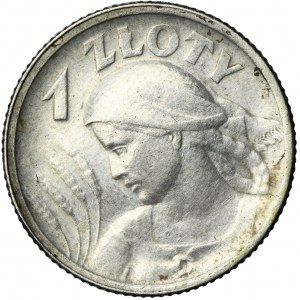 Kobieta i kłosy, 1 złoty Paryż 1924