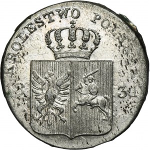 November Uprising, 10 groschen Warsaw 1831 KG