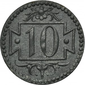 Ville libre de Danzig, 10 fenges 1920 - 57 perles