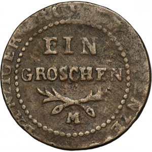 Free City of Danzig, Groschen 1812 M