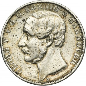 Germany, Kingdom of Hannover, Georg V, Thaler Hannover 1859 B