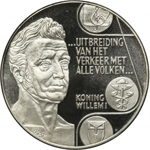 Netherlands, Beatrice, 10 Ecu Utrecht 1992 - Wilhelm I Friedrich