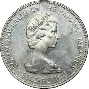 Bahamas, Elizabeth II, 5 Dollars 1971