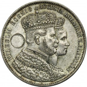 Germany, Kingdom of Prussia, Wilhelm I, Crown Thaler Berlin 1861