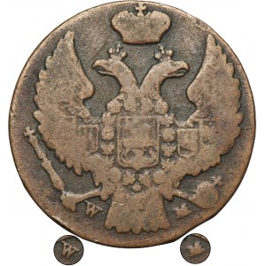 1 groschen Warsaw 1837 - VERY RARE, WM instead of MW