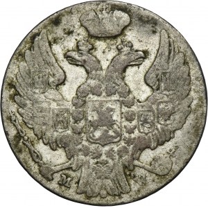 10 groschen Warsaw 1840 MW - dot after the date