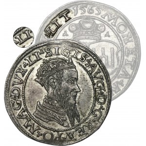 Sigismund II August, 4 Groschen Villnius 1565 - LI/LIT - RARE
