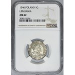 Sigismund II August, Groschen Vilnius 1546 - L/LITVA - NGC MS62