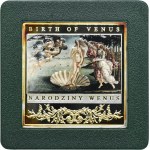Niue Island, Elizabeth II, 1 Dollar Warsaw 2014 - The Birth of Venus