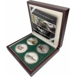 Set, Democratic Republic of the Congo, 20 Francs, Magnificent Reptiles 2013 (4 pcs.)