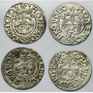 Set, Sigismund III Vasa, 3 Polker Bromberg 1620 and 1624 (4 pcs.)