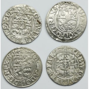 Ensemble, Prusse ducale et Riga sous domination suédoise, demi-voie 1622-1626 (4 pièces).