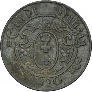 Ville libre de Dantzig, 10 fenges 1920 - 56 gemmes