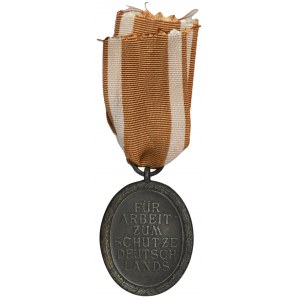 Third Reich, Medal for the Construction of Ramparts