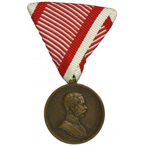 Rakúsko-Uhorsko, bronzová medaila za statočnosť