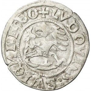 Silesia, City of Schweidnitz, Louis II of Hungary, 1/2 Groschen - DESTRUCT